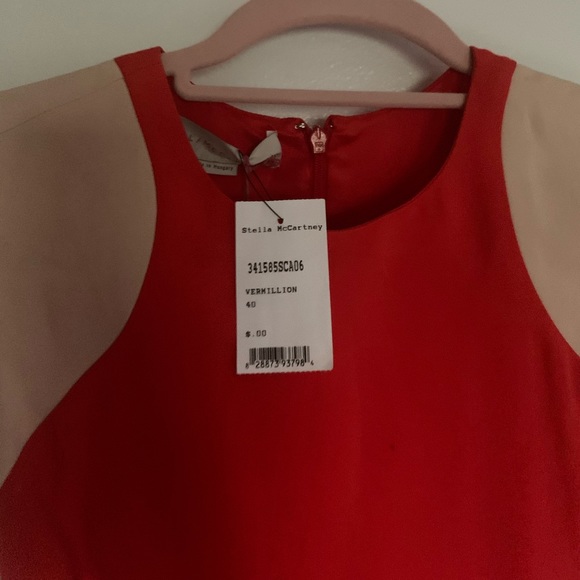 Stella McCartney Vermillion Cocktail Dress - Picture 7 of 13